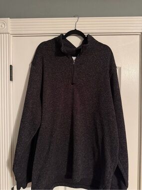 Old Navy Men's Half-Zip Sweater - Charcoal Gray